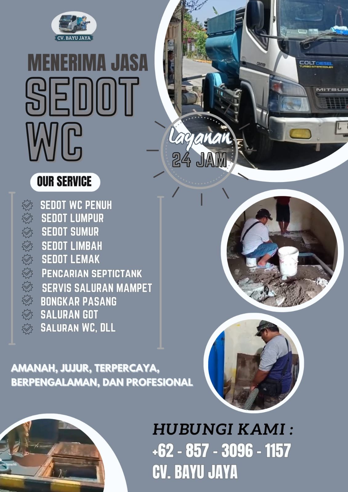 Jasa Sedot WC Gedangan Sidoarjo Murah, Bergaransi 100% & Ready 24 Jam !! - Gambar 11