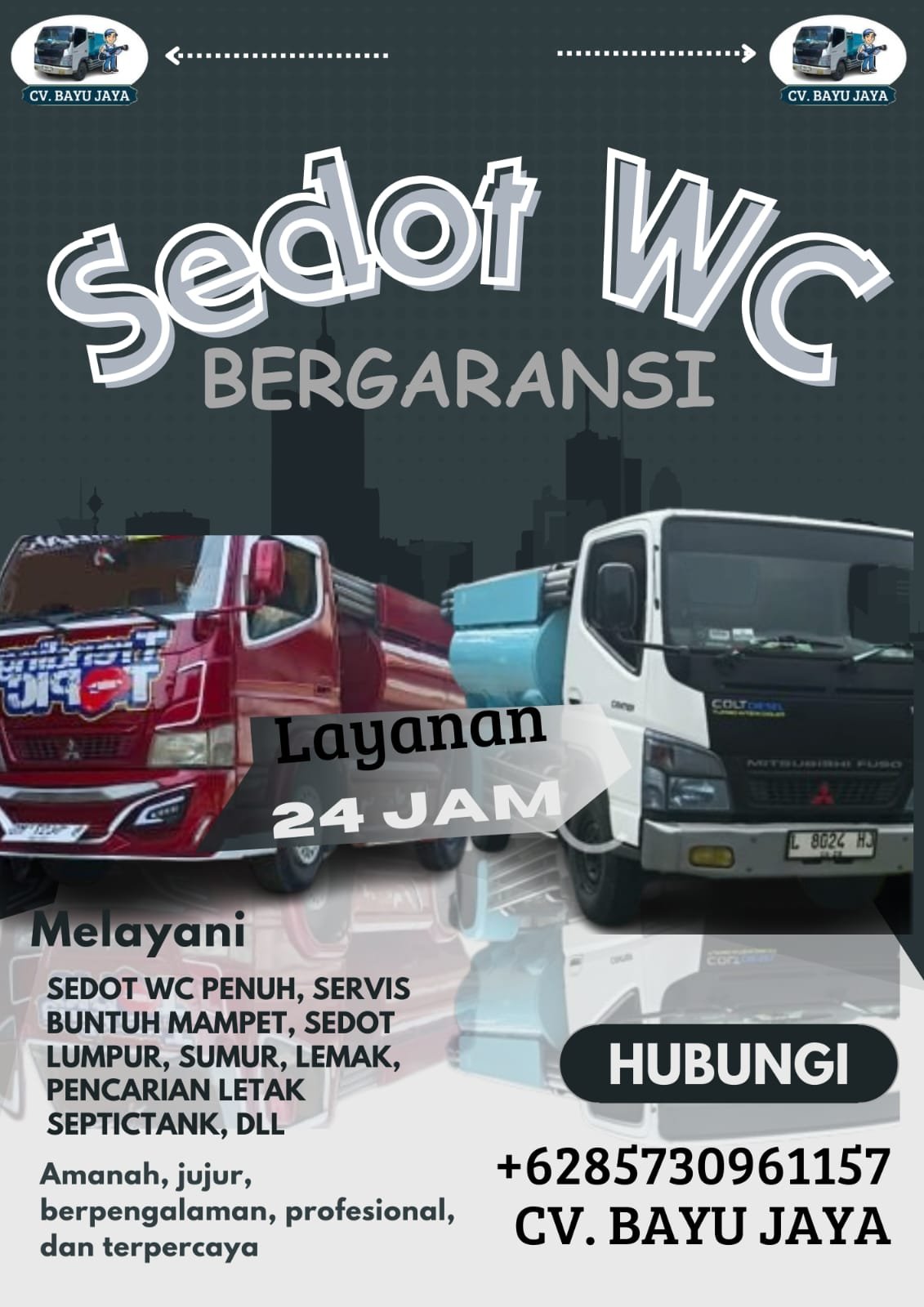 Jasa Sedot WC Genteng Surabaya Ter Murah Terdekat, Bergaransi 100% & Ready 24 Jam ! - Gambar 7